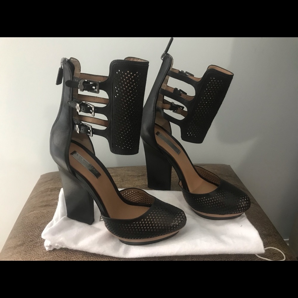 BCBG Runway Hailey Perforated d’Orsay Sandal